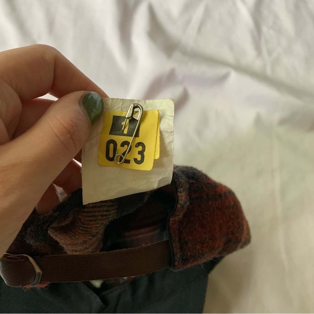 Vintage Plaid Point Zero Hat - Picture 9 of 10